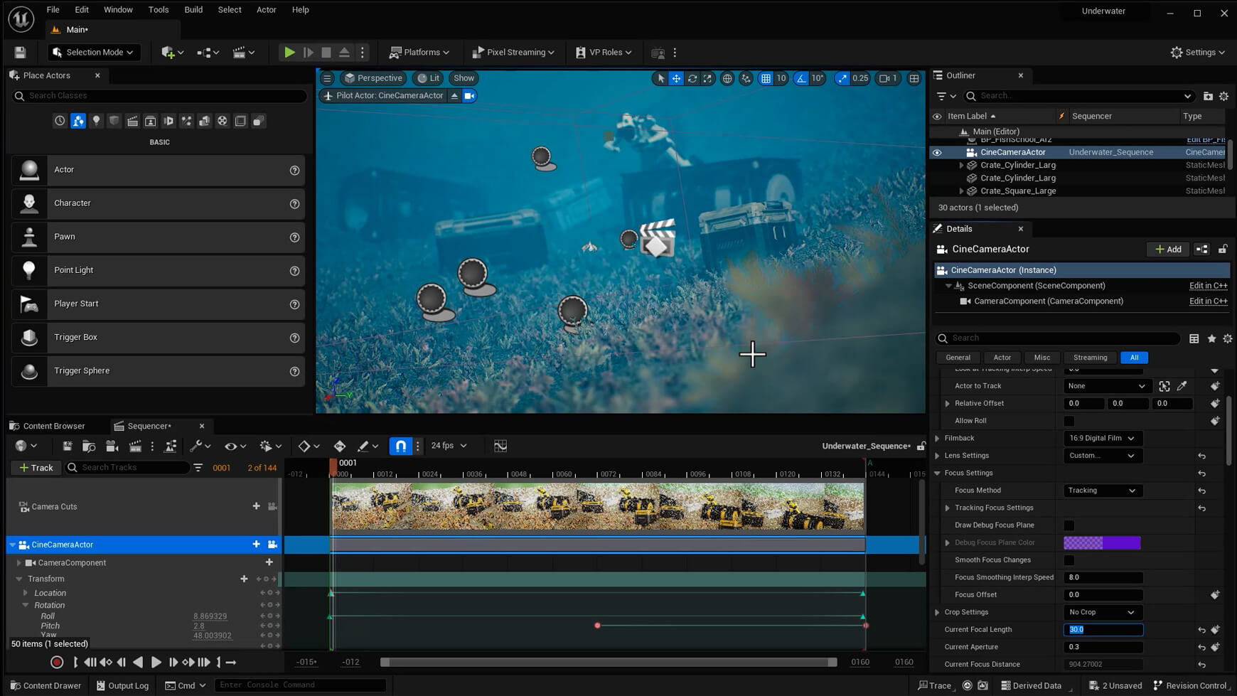 Unreal Engine Heat Ripple and Distortion Blur VFX Effect