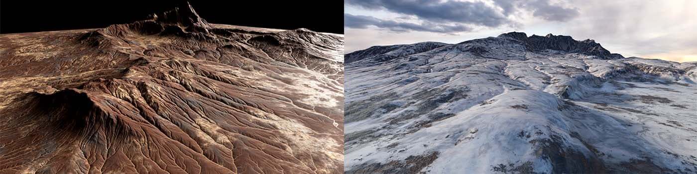 Redshift Procedural Texture Pack Terrain