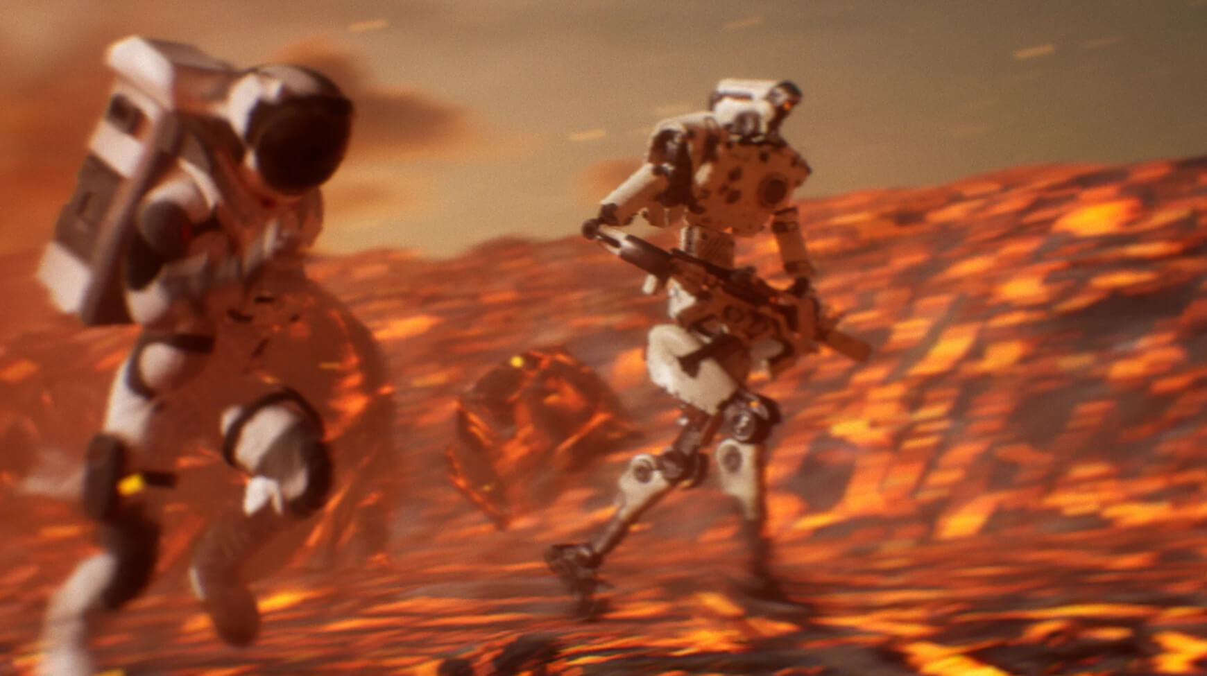 Unreal Engine Heat Ripple and Distortion Blur VFX Effect