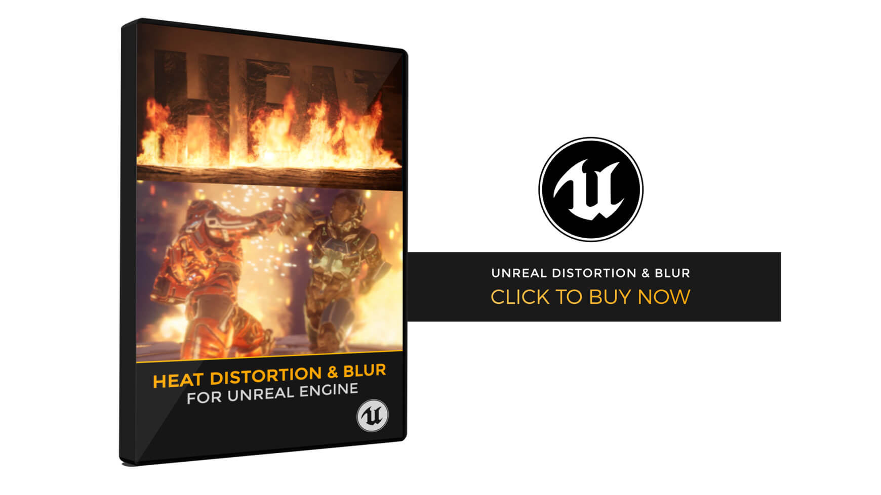 Unreal Engine Heat Ripple and Distortion Blur VFX Effect
