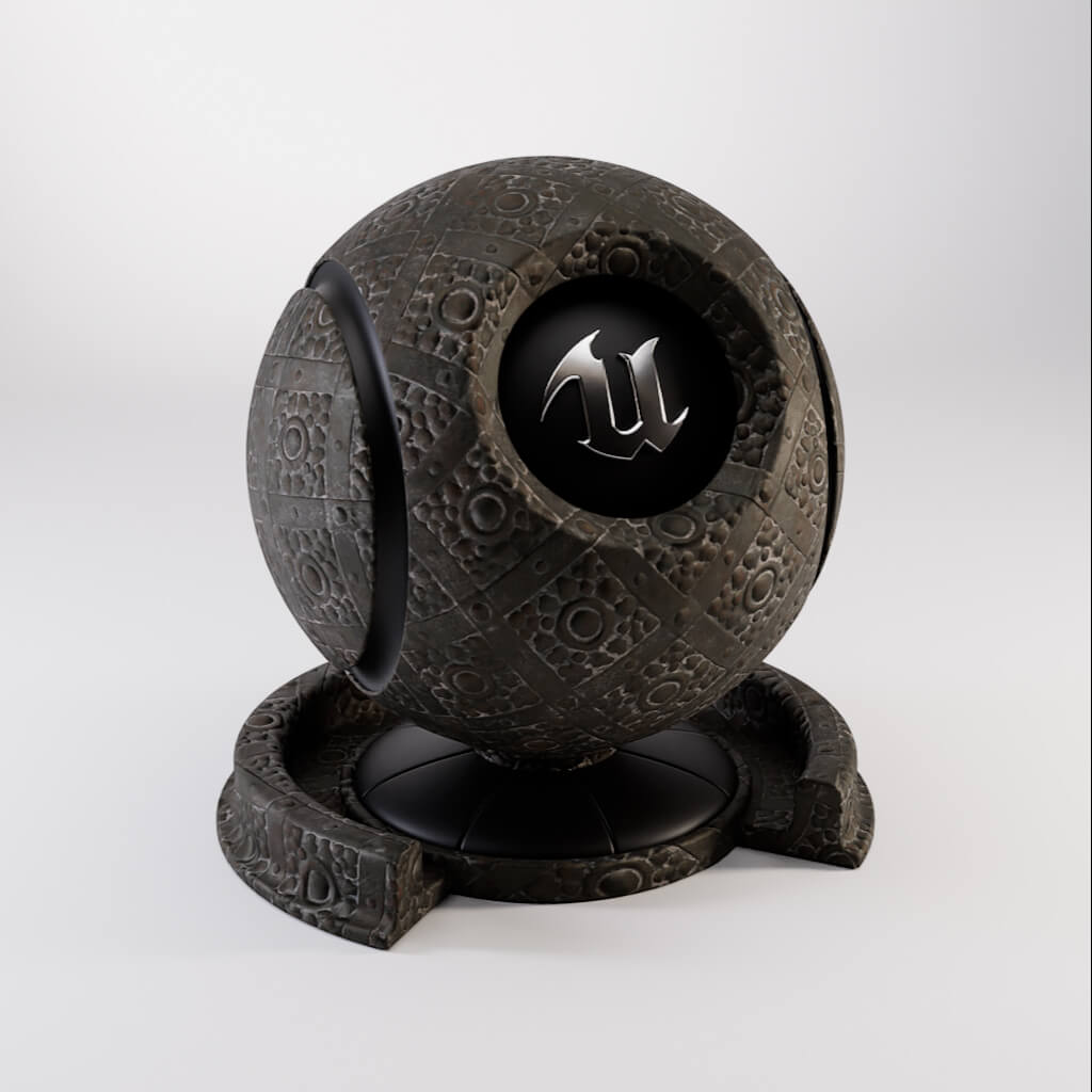 Unreal Engine UE Metal Texture Materials