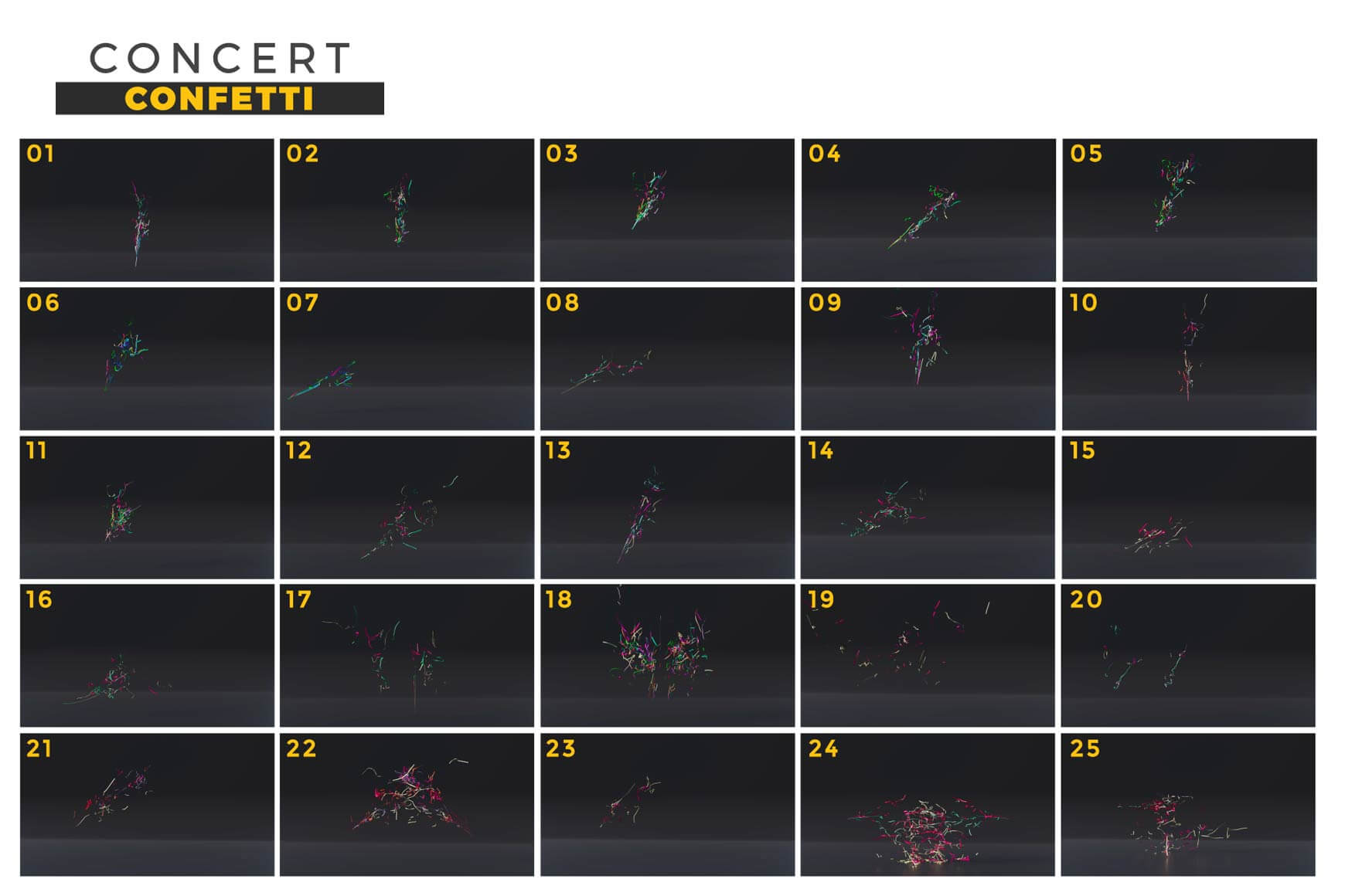 Concert Pyro Confetti Quick Guide