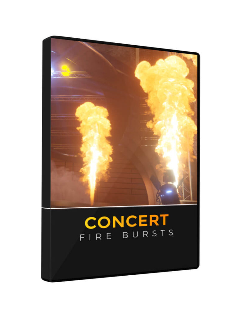 VDB Concert Fire Pyro Burst Live Pyrotechnics