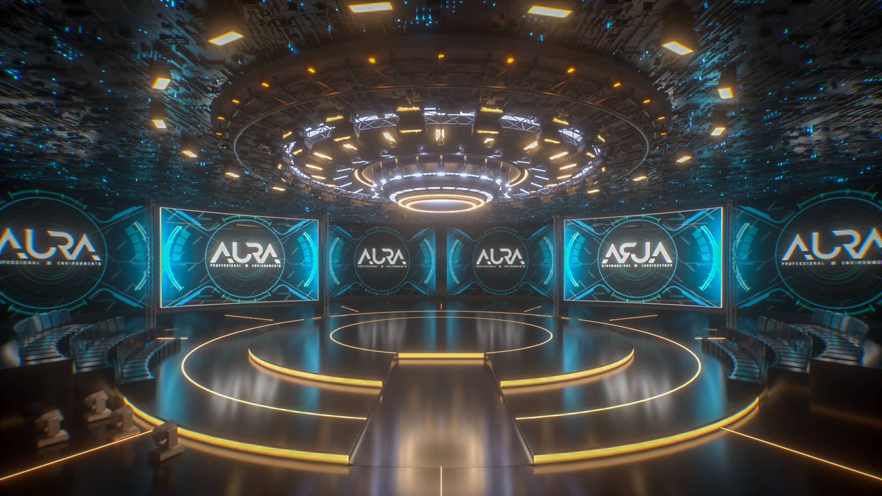 Aura Professional 3D Environment Octane Cinema 4D Pixel Lab