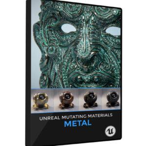 DVD Unreal Mutating Metals Materials Textures UE5