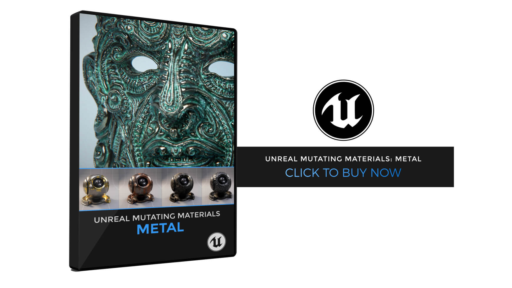 DVD Unreal Mutating Metals Materials Textures UE5