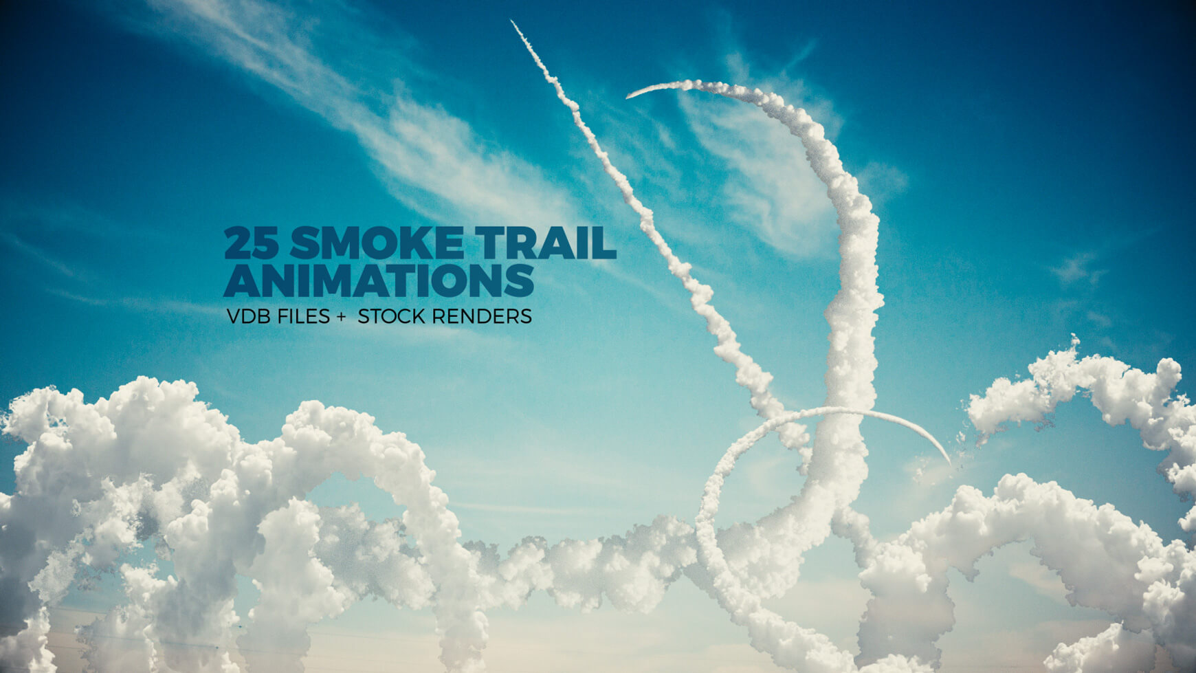 VFX Elements VDB Smoke Trails 2