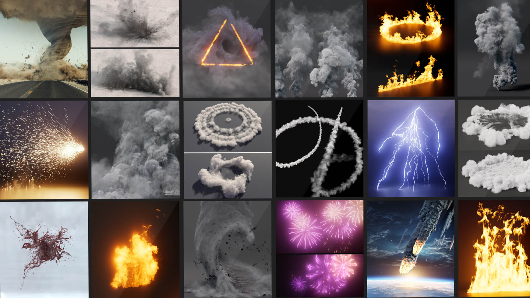 VDB VFX Motion Graphics Elements 3D Collection The Pixel Lab