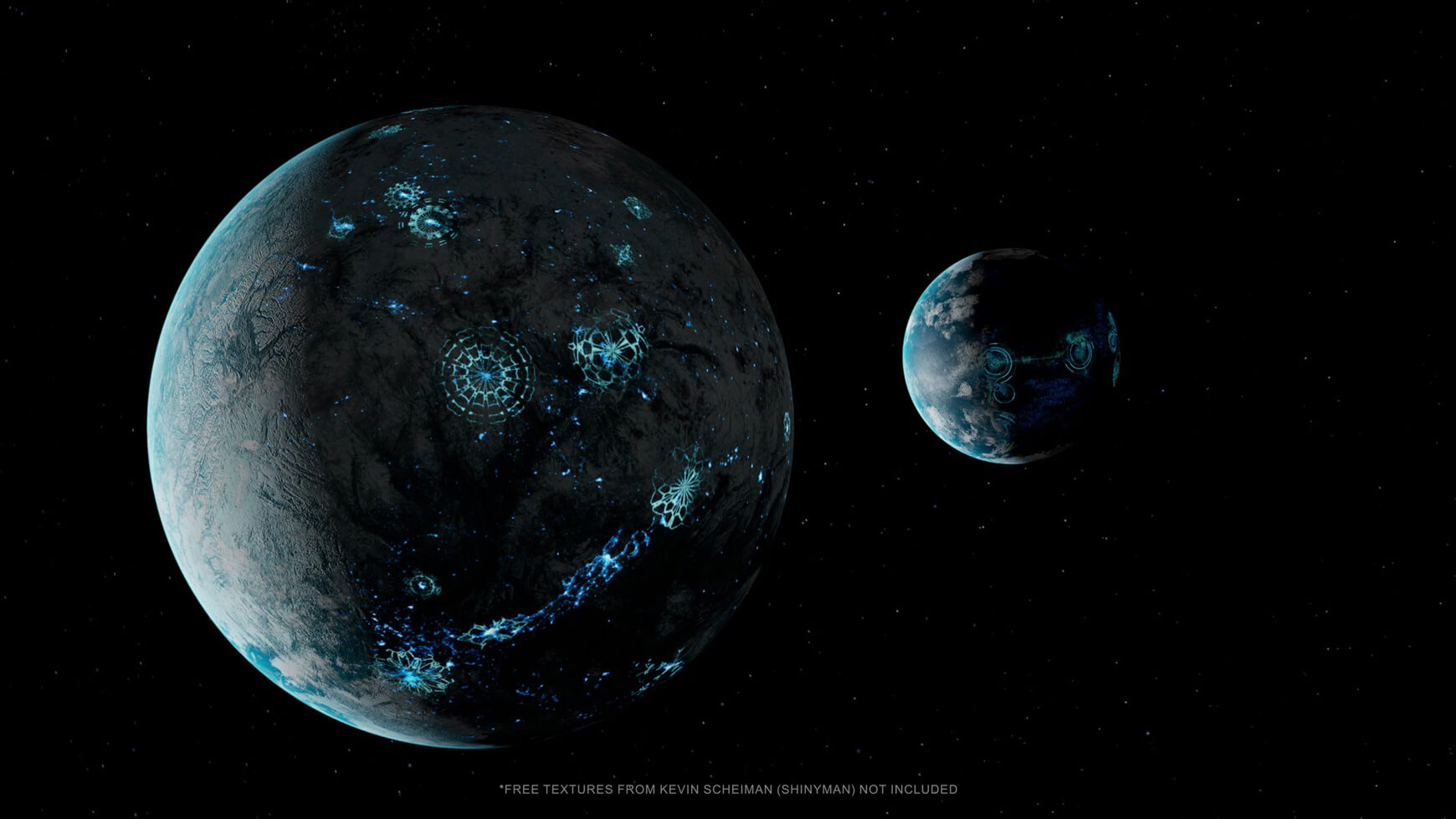 Free Unreal Engine UE Earth Globe Planet Blueprint