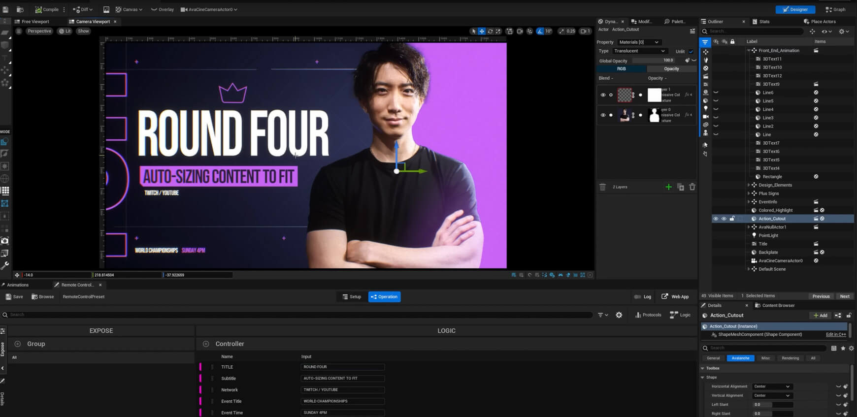 Unreal Engine Viewport Rules Guides