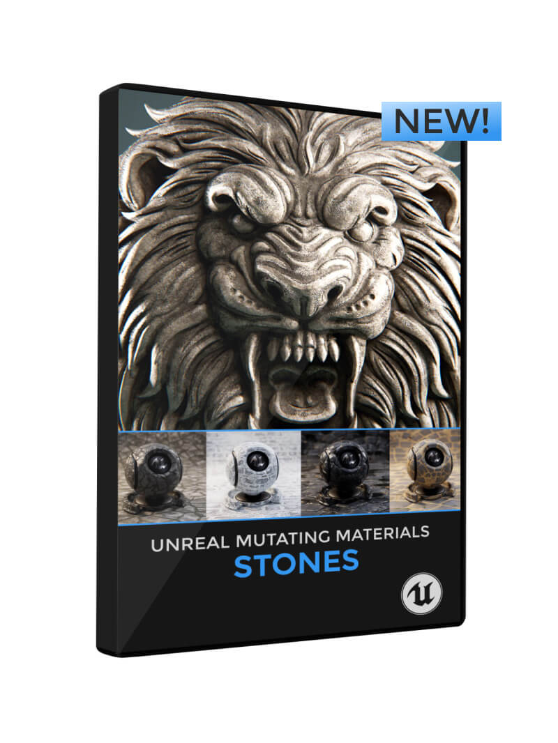 Unreal UE Material Texture Pack Stones