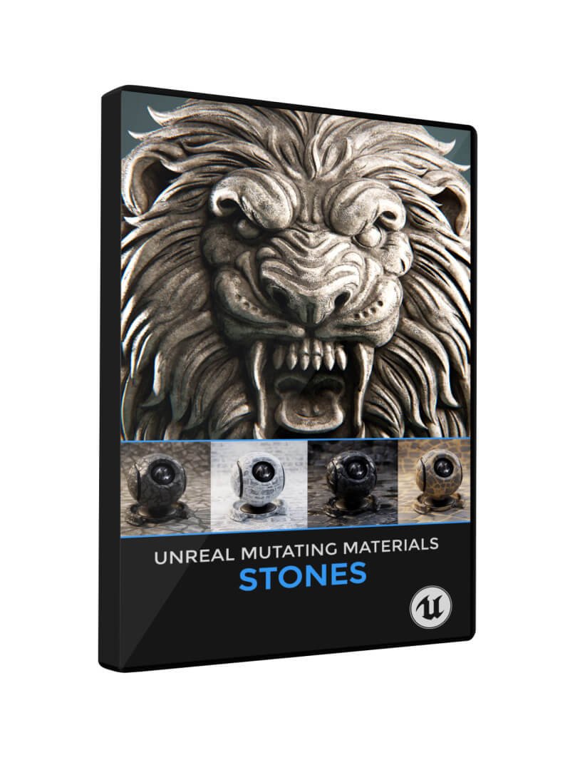 Unreal UE Material Texture Pack Stones