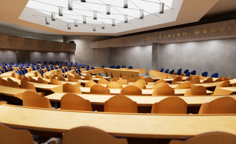 Free Cinema 4D 3D Interior Model Tweed Kamer house of representatives