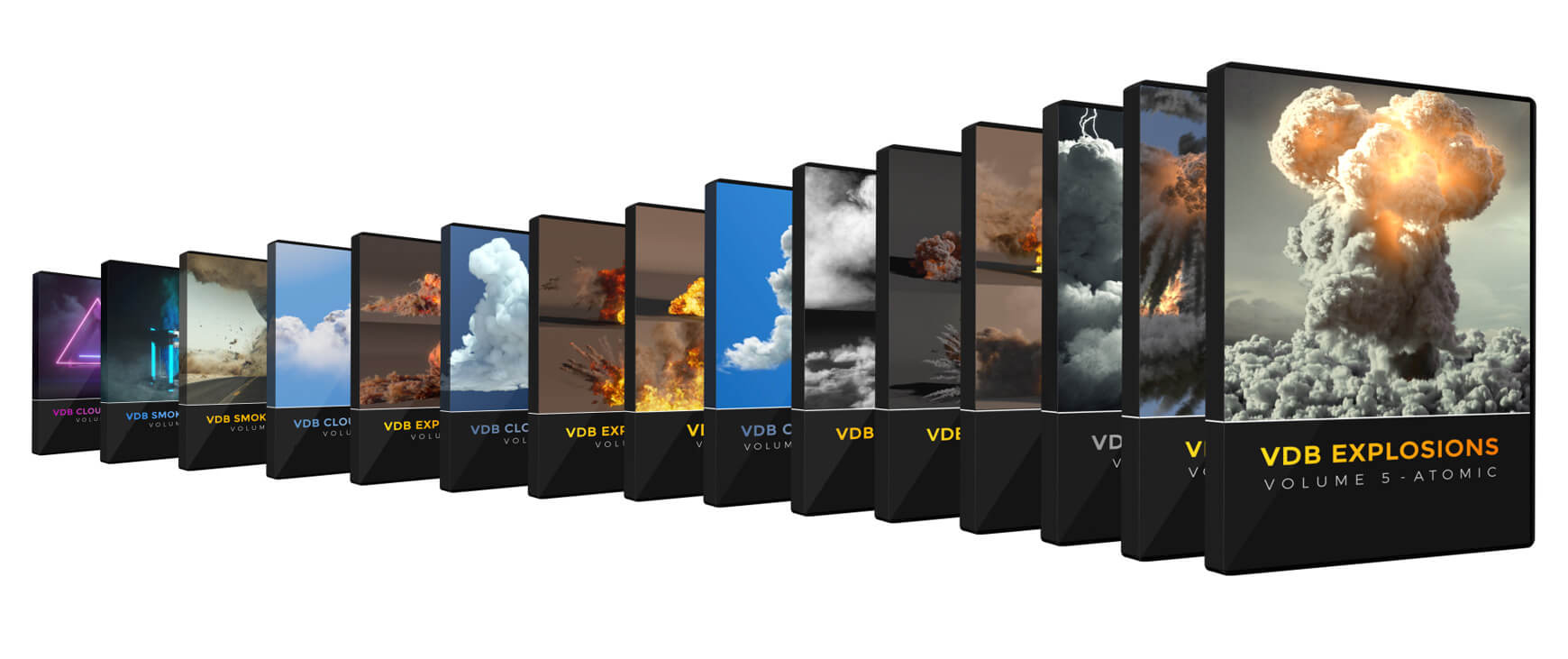 VDB Volume 3d VFX Bundle