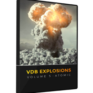 VDB Atomic Explosion 3D Volume Asset VFX