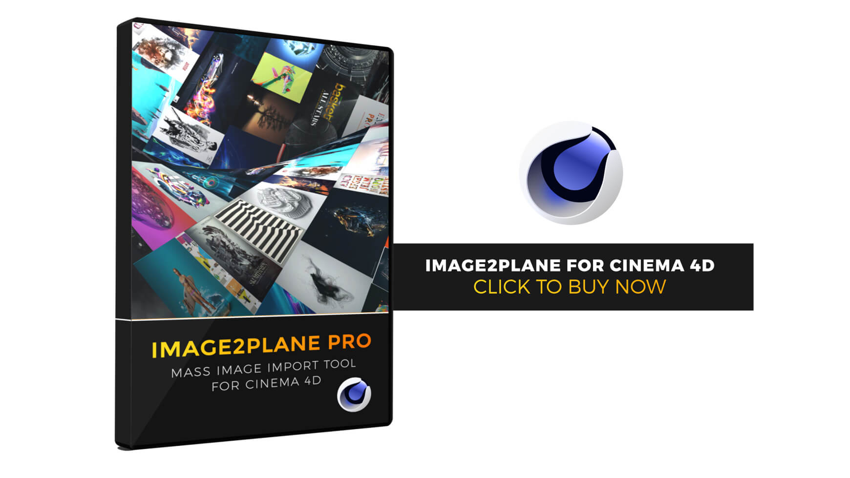 Image 2 Plane Pro for Cinema 4d Plugin C4D