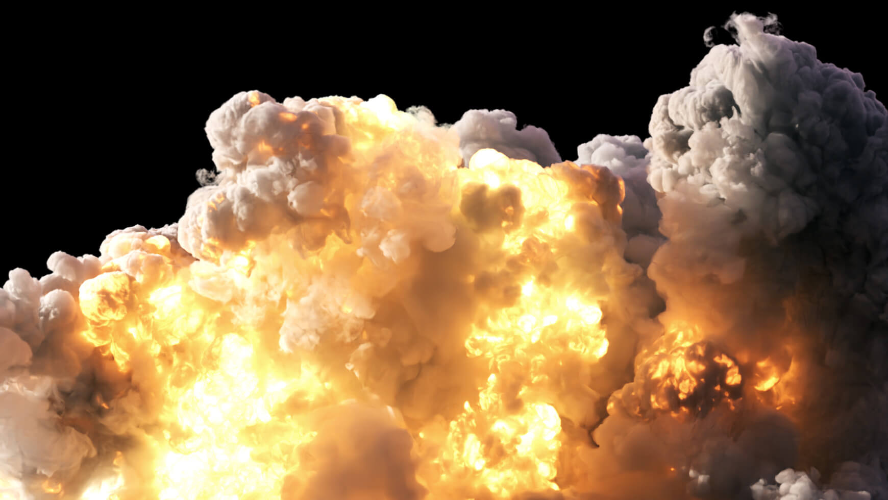 VDB Explosions 6 Small Scale Volumes VFX