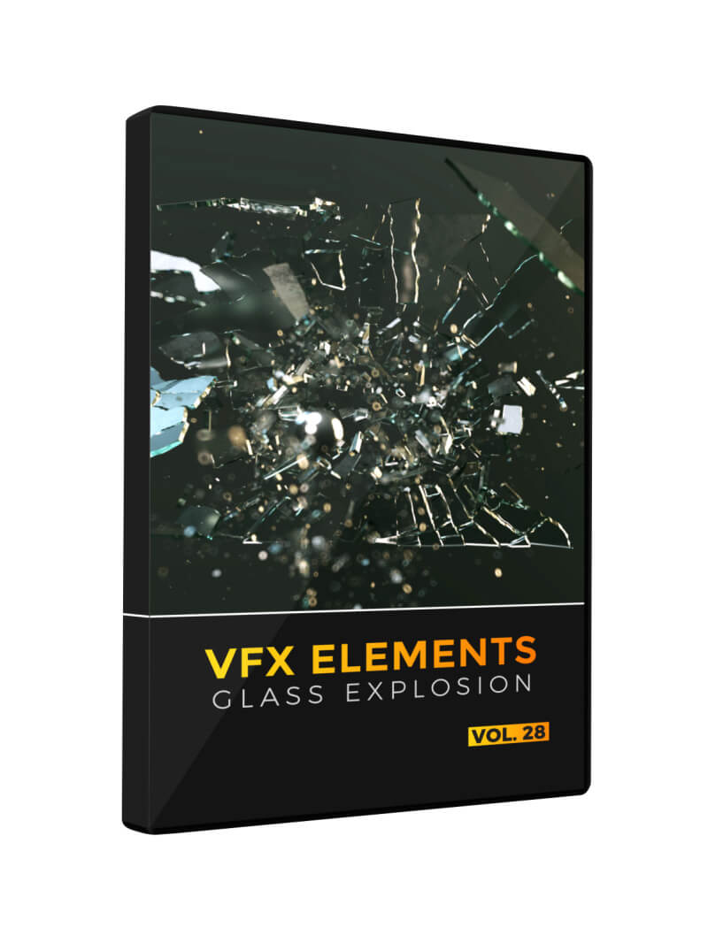 VFX Elements Glass Explosion 3D Animated