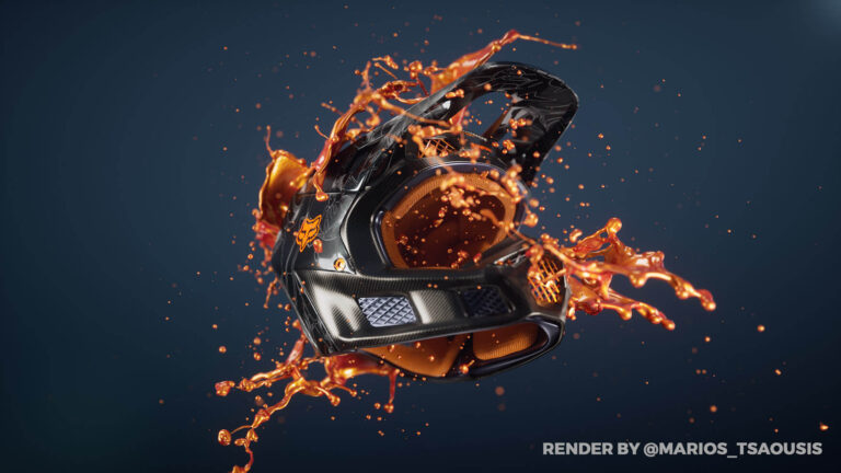 Pixel Lab VFX 3D Animated Splash Fluid Simulation Assets