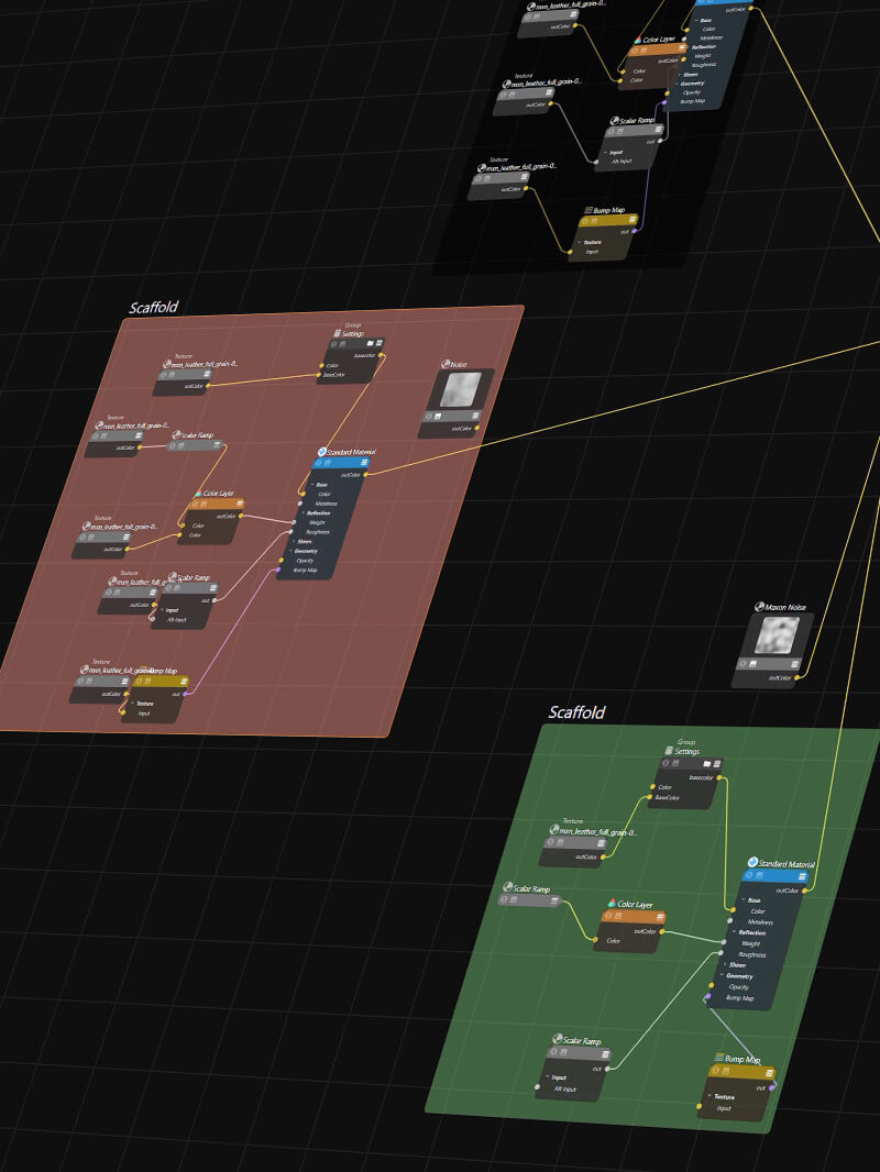 Cinema 4D Redshift Tutorial Scaffold Organization