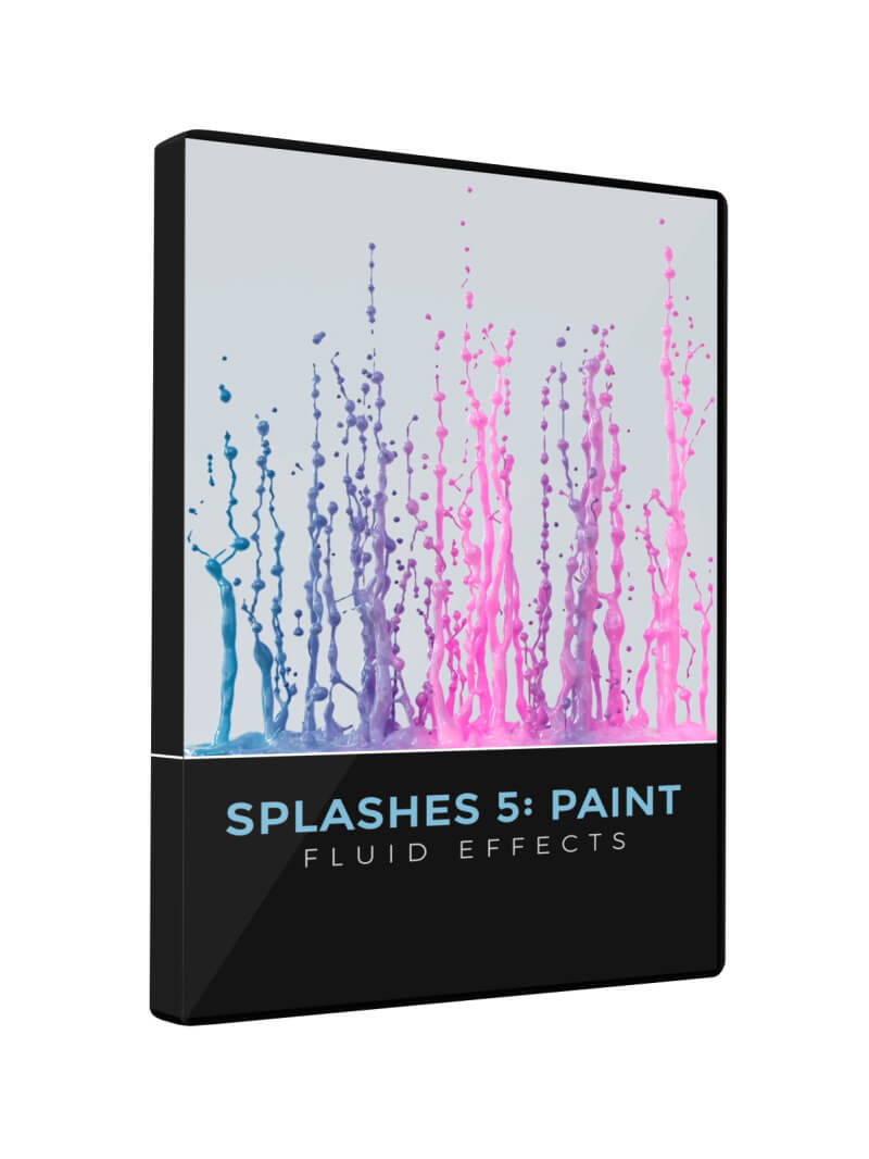 VFX Fluid Effects Liquid Splash Simulation Paint 3D Animation