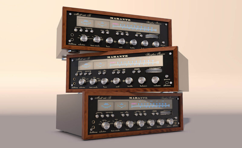 Free Cinema 4D 3D Model Marantz Audio Receiver