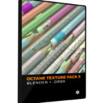 Blender Octane Texture Pack 5 Materials