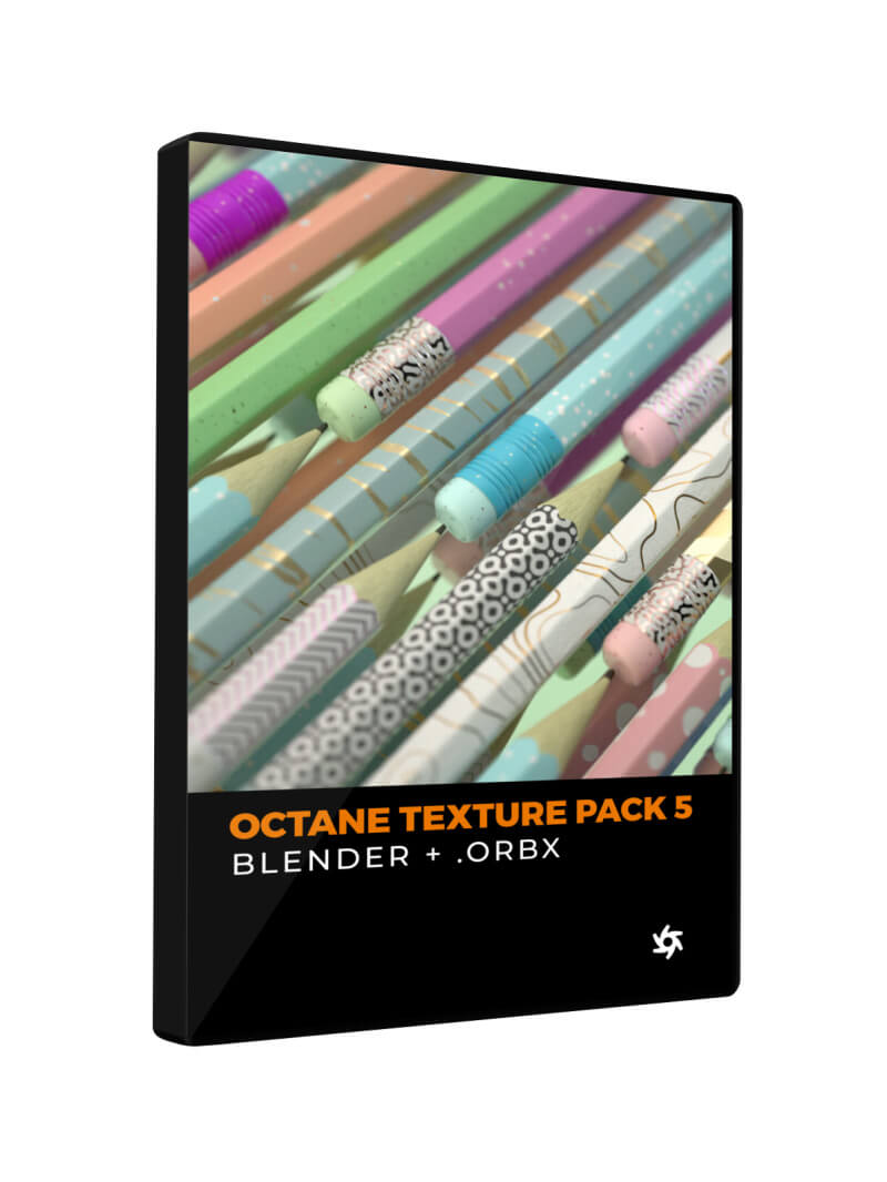 Blender Octane Texture Pack 5 Materials