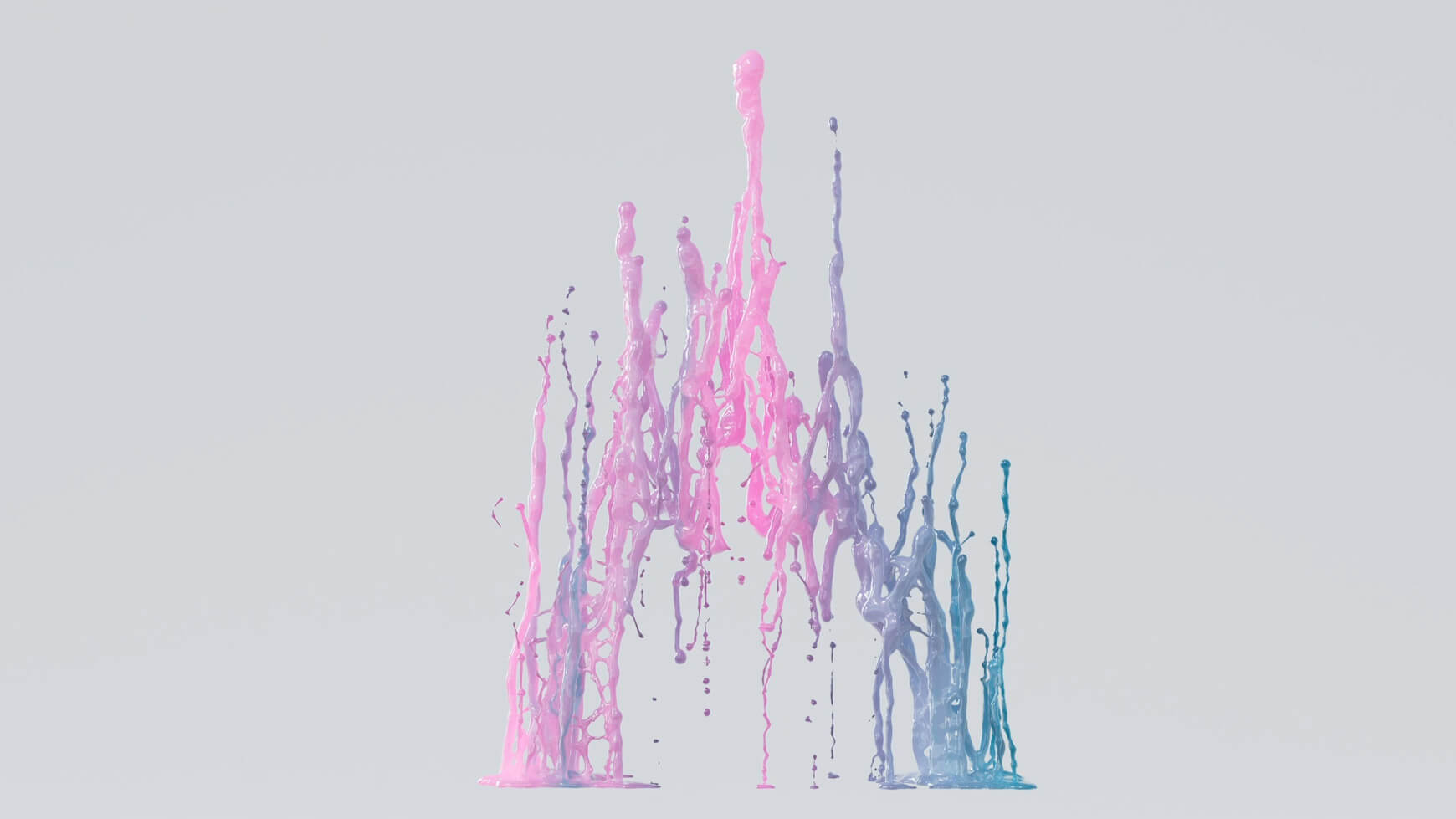 VFX Fluid Effects Liquid Splash Simulation Paint 3D Animation