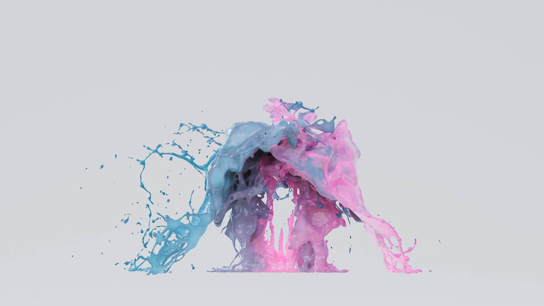 VFX Fluid Effects Liquid Splash Simulation Paint 3D Animation