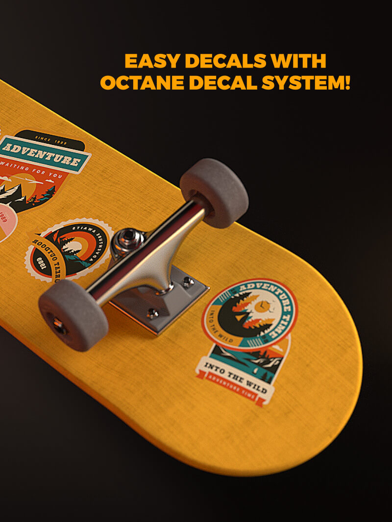 Otoy Octane Tutorial Decals Object