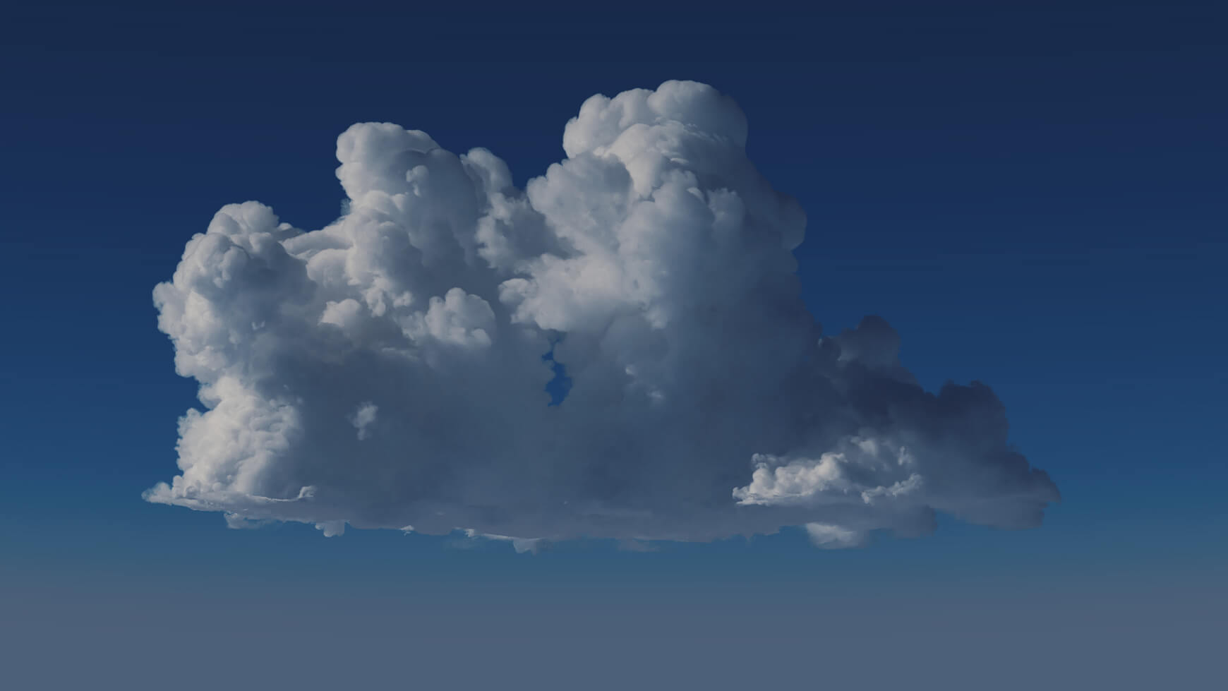 DVD Cumulus Cloud VDB VFX 3D Asset