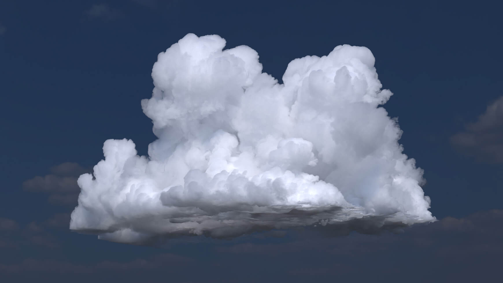 DVD Cumulus Cloud VDB VFX 3D Asset