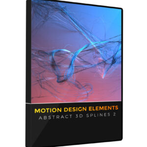 Motion Design Abstract Splines 3D