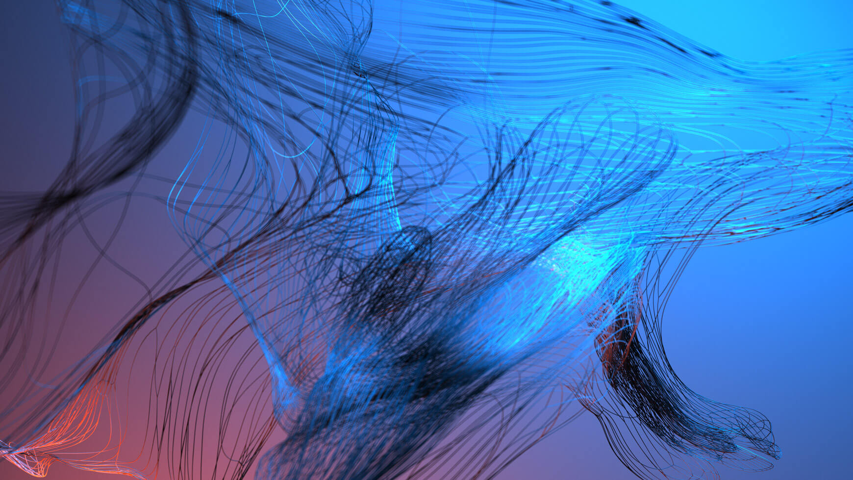 Motion Design Abstract Splines 3D