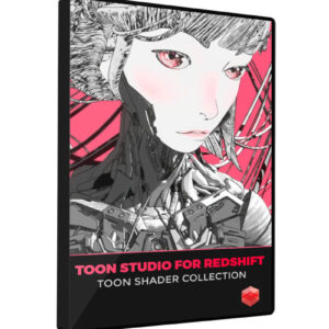 Toon Studio for Cinema 4D Redshift Toon Shaders Materials C4D