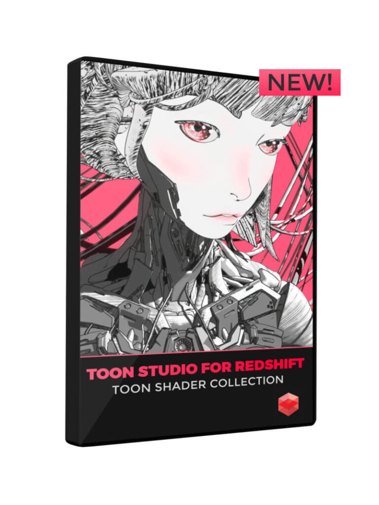 Toon Studio for Cinema 4D Redshift Toon Shaders Materials
