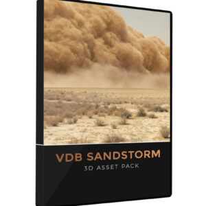 VDB Smoke Sandstorm VFX 3D Assets
