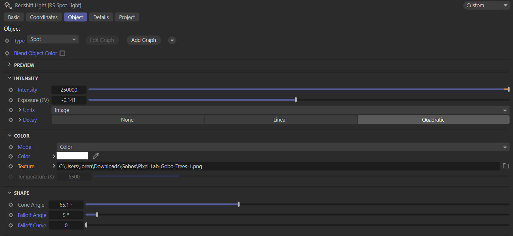 How to Use Gobos in Cinema 4D Redshift Free C4D
