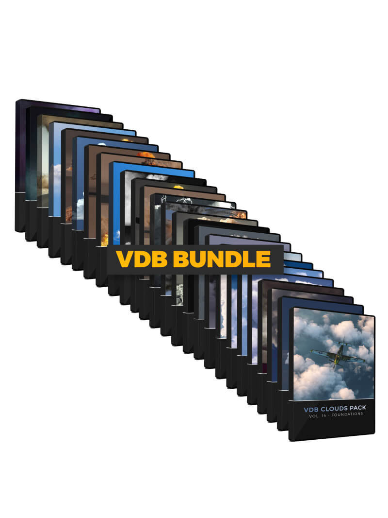 VDB Bundle VFX Elements The Pixel Lab