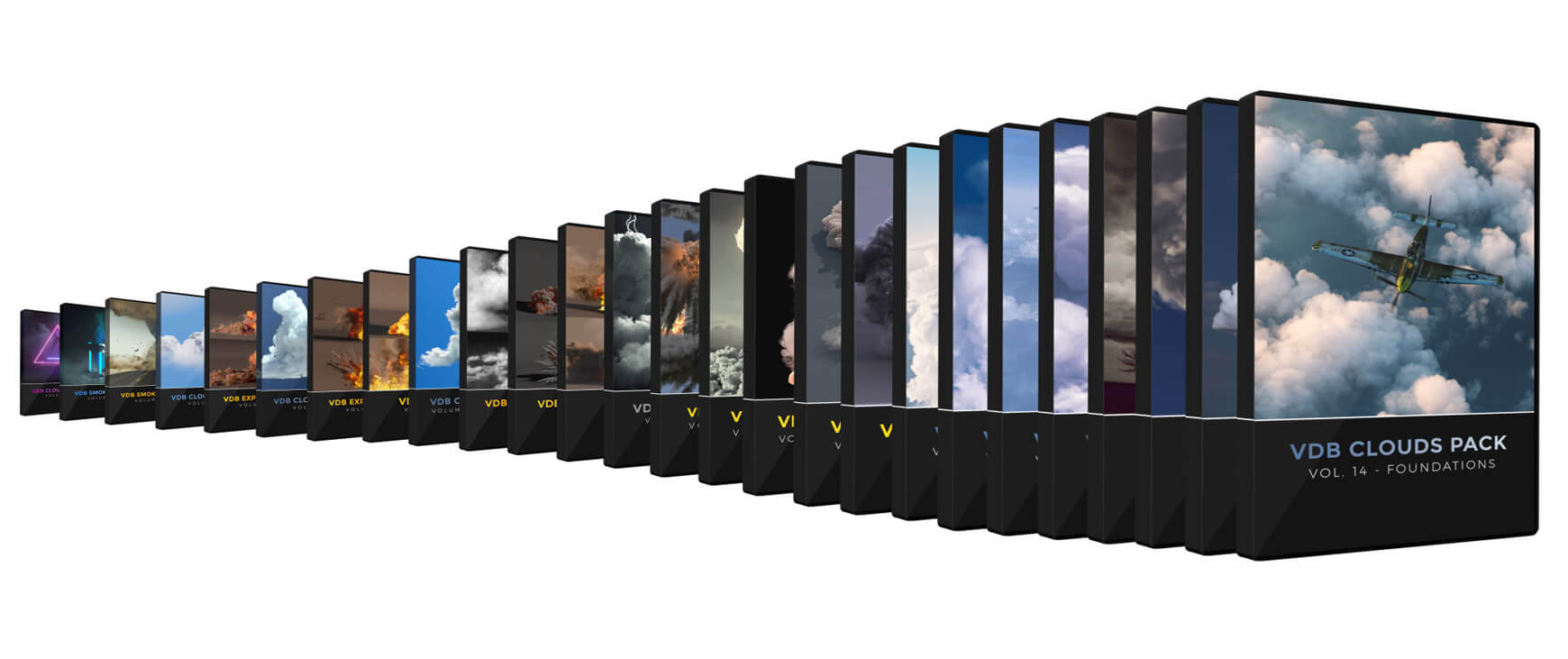 VDB Bundle VFX Elements The Pixel Lab