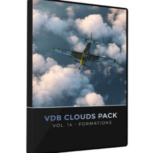 VDB Cloud 3D Asset Volume Formations VFX