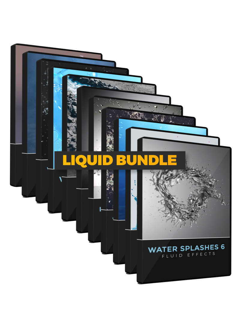 Fluid Effects VFX 3D Animated Assets Bundle
