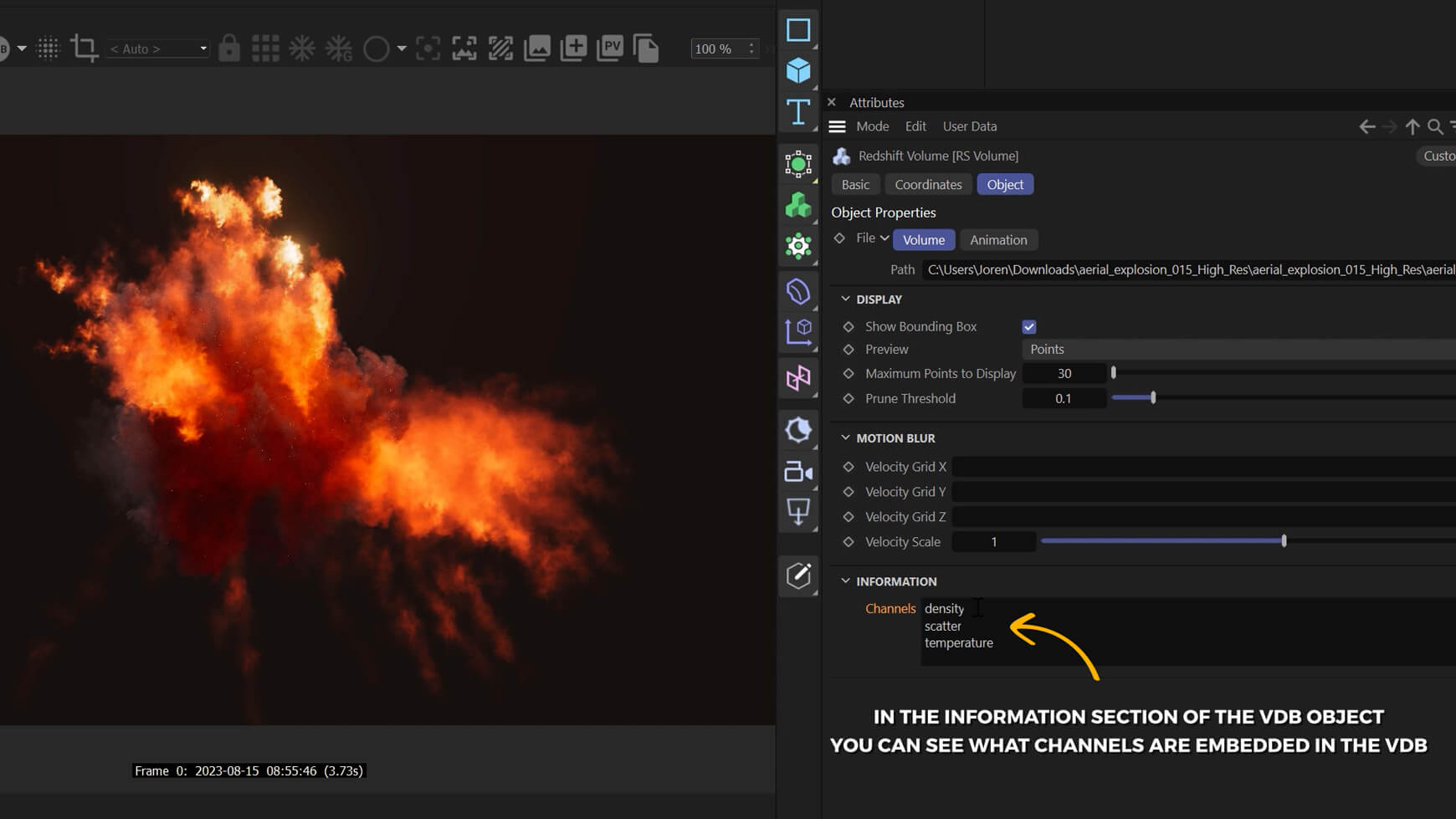 Quick Tips Using VDBs 3D Pixel Lab