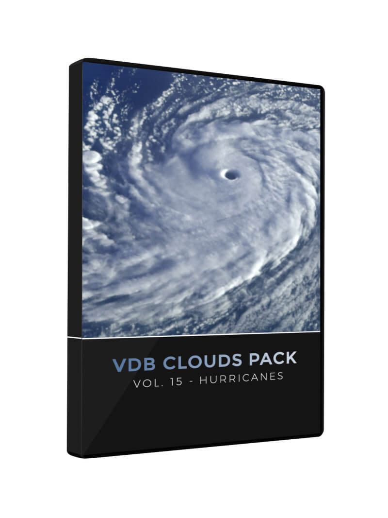 Pixel Lab VDB Clouds Hurricanes Animated 3D Assets