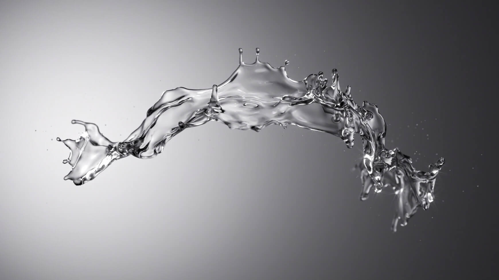 Water Splashes VFX Fluid Effects Animated 6