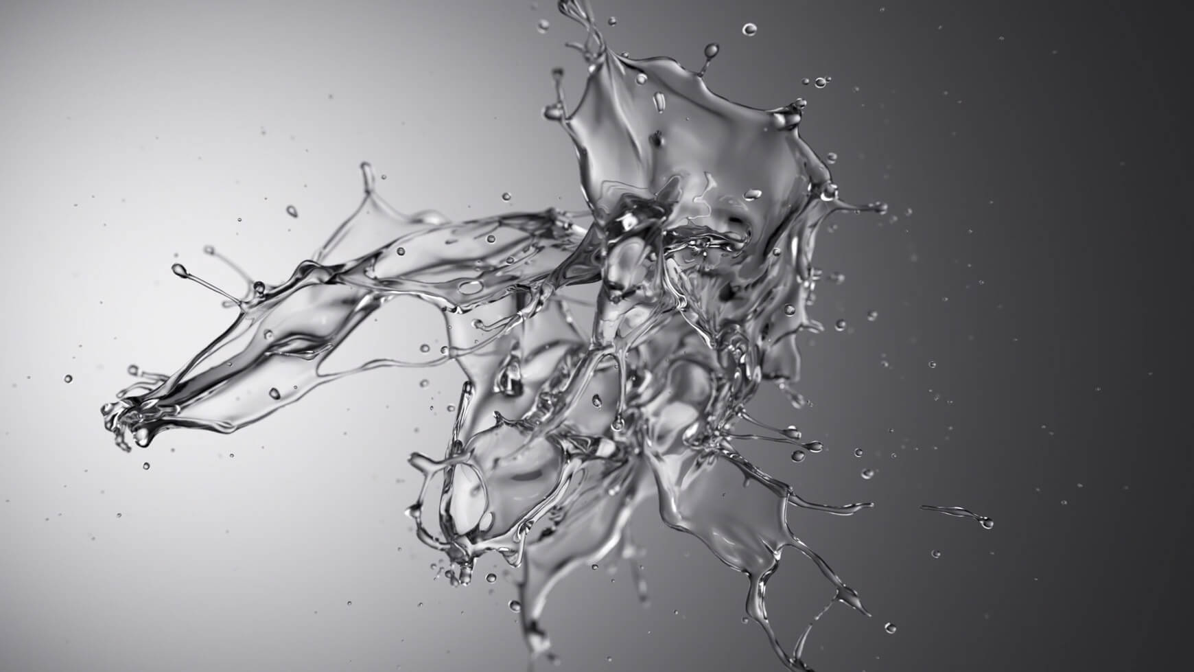 Water Splashes VFX Fluid Effects Animated 6