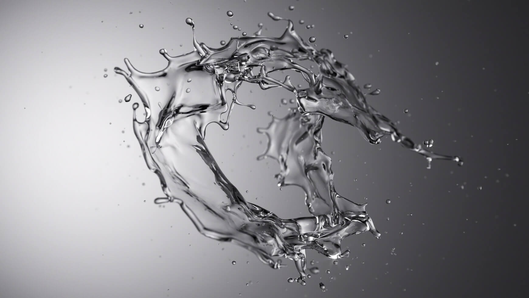 Water Splashes VFX Fluid Effects Animated 6