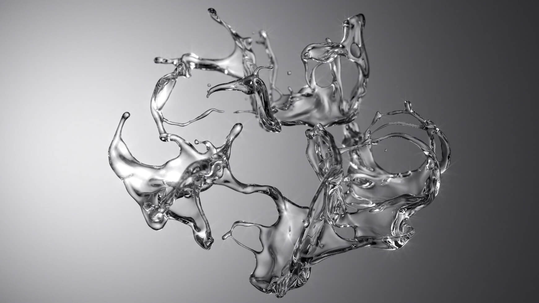Water Splashes VFX Fluid Effects Animated 6