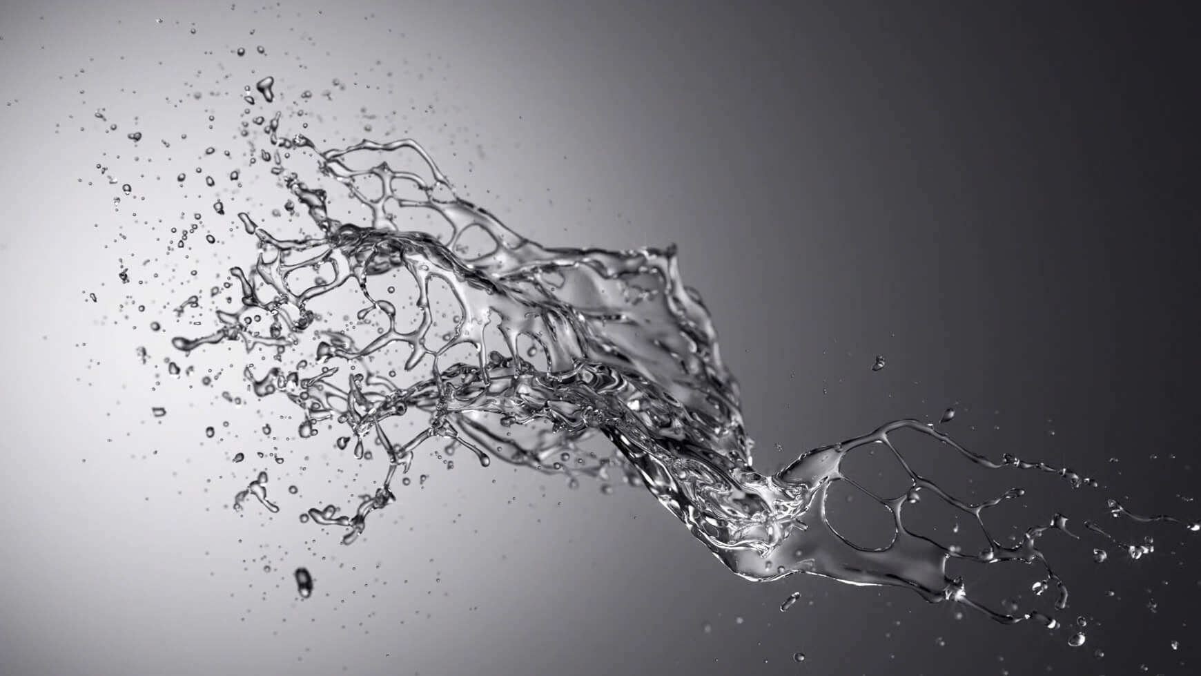 Water Splashes VFX Fluid Effects Animated 6